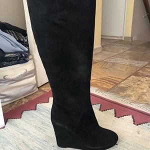 Nine West wedge boots